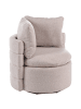 Beliani Sessel RANDERS in Beige - (W) 79 x (H) 62 x (L) 72 cm