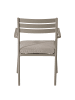 home24 Gartenstuhl Evins 2er-Set in Grau