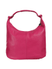Florence Florence Schultertasche Leder pink, fuchsia ca. 45cm