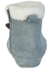 Sterntaler Baby Stiefel Katze in silber melange