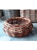 A2Living Rattan Korb Schale Rund 54x20 cm