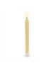 relaxdays 6 x LED Stabkerzen in Beige