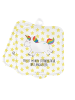 Mr. & Mrs. Panda Topflappen Einhorn Happy mit Spruch in Weiß