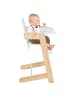 roba Babyhochstuhl 'Nature Up' - Mitwachsend - 3-Punkt-Gurt - Natur / Weiß
