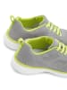 LASCANA Sneaker in grau/lime