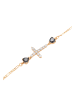 gaya Women Bracelet in Rose Gold White