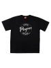 United Labels Super Papa T-Shirt Vater Vatertag Kurzarm Shirt Oberteil Top in schwarz