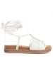 Montevita Sandalen Strips2 in Weiß