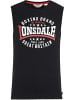 Lonsdale T-Shirt "St.Agnes" in Schwarz
