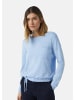 comma Strickpullover langarm in Blau