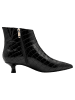 Marco Tozzi Stiefelette in BLACK CROCO