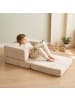 relaxdays 4tlg. Kindersessel Set "Cord" in Beige - (B)65 x (H)40 x (T)65 cm