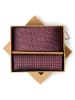 Finshley & Harding London Krawatte in bordeaux - 0003