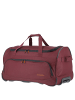 travelite Basics Fresh - Rollenreisetasche 89L 71 cm (bordeaux) in bordeaux