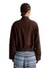 Marc O'Polo DENIM Lederblouson regular in Burnt Aubergine