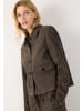 More & More kurzer Glencheckblazer in check