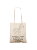 Mr. & Mrs. Panda Tasche Dalmatiner Charme mit Spruch in Creme