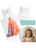 Carpe Sonno Kinderbettwäsche 135x200 Prinzessin in weiß
