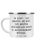 Mr. & Mrs. Panda Teetasse Spruch Selbstzweifel Charm mit Spruch in Weiß