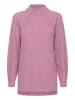 ICHI IHMARAT T-NECK LS2 Loose fit in Smoky Grape