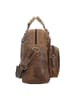 Greenburry Vintage Aktentasche Leder 43 cm Laptopfach in brown