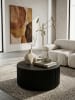 KADIMA DESIGN Couchtisch Beistelltisch | Metall, 67x67x31cm, Wellen-Muster