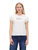CARTOON Baumwollshirt mit Ärmelaufschlag in Patch Cream/Cream