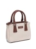 DIANA Handtasche in LEATHER AND WHITE