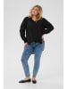 KAFFE curve Langarm - Hemd KCalia Loose fit in Black Deep
