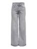 ONLY Jeans mit weitem Bein in Medium Grey Denim
