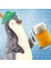 Mr. & Mrs. Panda Gravur Bierkrug Otter Valentine ohne Spruch in Transparent