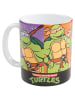 Teenage Mutant Ninja Turtles Teenage Mutant Ninja Turtles Tasse Kaffeetasse Kaffeebecher 320 ml in Mehrfarbig