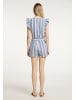 DreiMaster Damen Jumper in Blau Gestreift