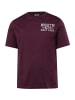 JP1880 Kurzarm T-Shirt in traubenrot