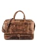 Greenburry Vintage Weekender Reisetasche Leder 51 cm braun