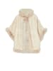 Usha Women Poncho in Beige