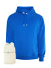 DreiMaster Maritim Übergroßer Hoodie + Shopping Bag - Set in Royalblau