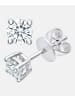 Diamant L'éternel Ohrstecker aus 750 Weißgold mit Diamant