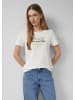 s.Oliver T-Shirt in 02D0_creme