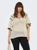 ONLY Carmakoma Strickpullover in Pumice Stone 1