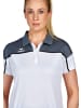erima Damen Change By Erima Poloshirt in weiß/slate grey/schwarz