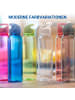 elasto Trinkflasche Active "Wave" in transparent-lime/lime - 650 ml