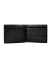 Esquire Texas Geldbörse RFID Schutz Leder 12 cm black