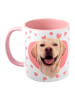 United Labels Hunde Tasse - Labrador Ein leben ohne Hund aus Keramik 320 ml in rosa