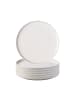 like. by Villeroy & Boch 6er Set Frühstücksteller Winter Glow ø 21,1 cm beige in beige