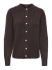 ONLY Strickjacke in Chocolate Brown
