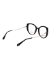 Ana Hickmann Damen Optische Fassungen Rund Schwarz