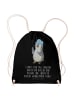 Mr. & Mrs. Panda gym tasche Pinguin Duschen mit Spruch in Schwarz