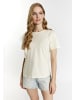 DreiMaster Damen T-Shirt in Wollweiss