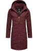 ragwear Steppmantel Dizzie Coat in Wine Red022